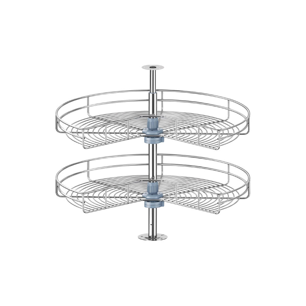 Cesto giratorio 2 niveles acero inoxidable sus304