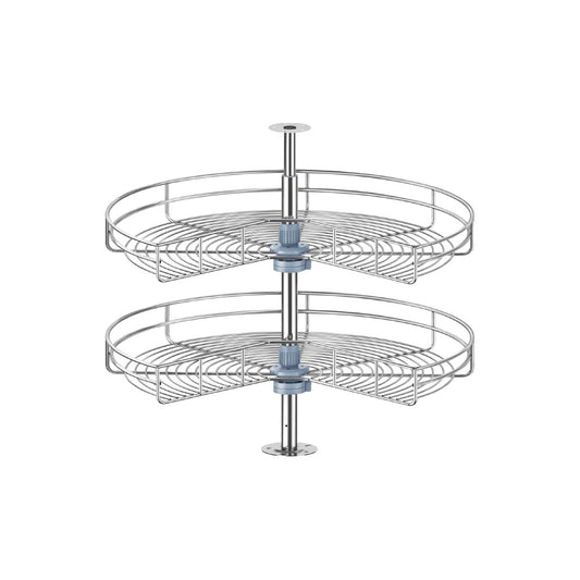 Cesto giratorio 2 niveles acero inoxidable sus304