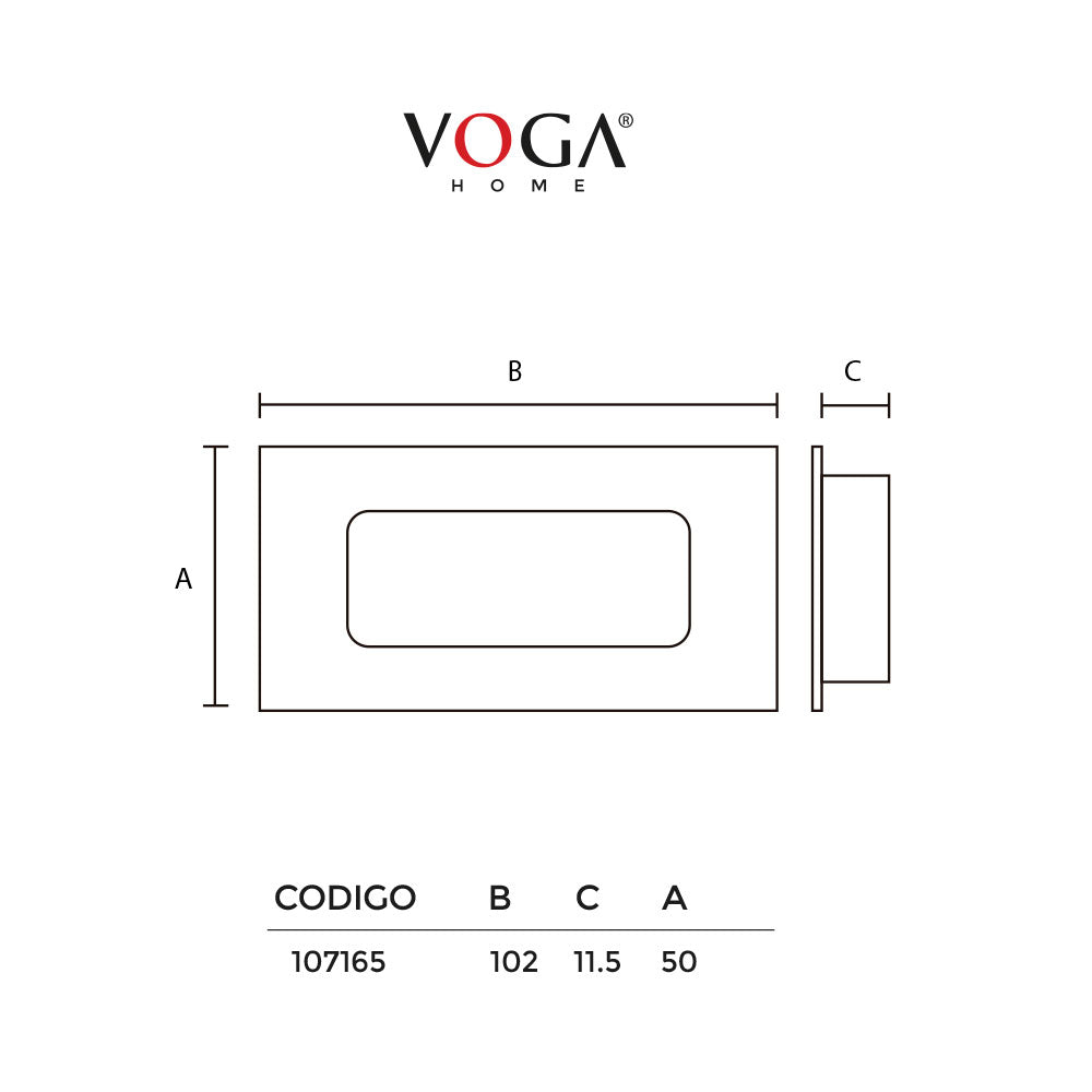 Tina mod. Morneze c/hueco ss304 black mate