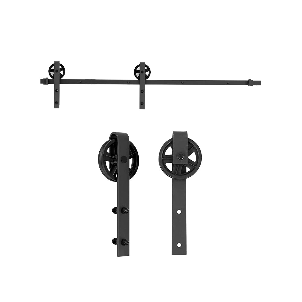 Sistema black mate para puerta corrediza 160kg-2mts 1 puerta